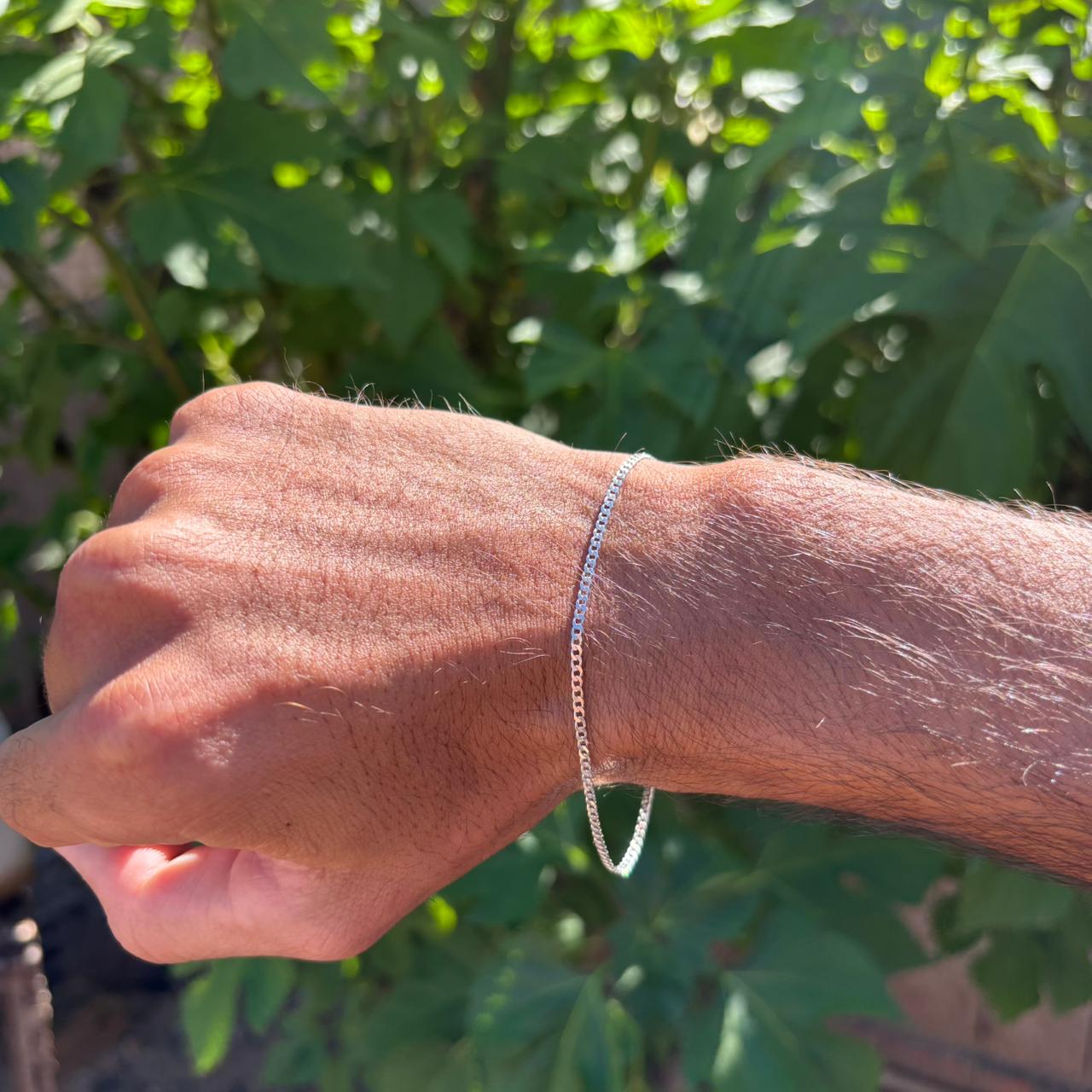 Pulseira Grumet 2mm 20cm em Prata 925 - Imagem 2