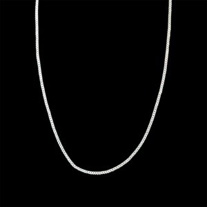 Corrente Grumet 2mm 60cm em Prata 925