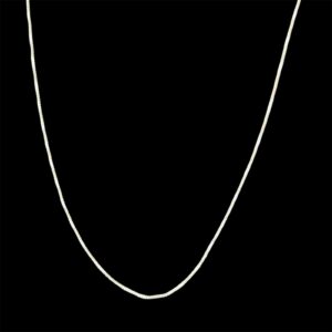 Corrente Veneziana V12 60cm em Prata 925