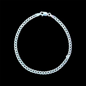 Pulseira Grumet 3.2mm 20cm em Prata 925